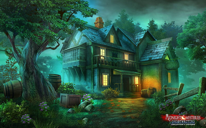 Midnight Mysteries 6 - Ghostwriting06, hidden object, cool, video games ...