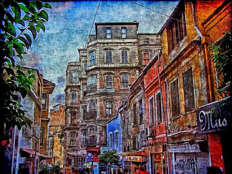 arty istanbul, art, turkey, istanbul, HD wallpaper