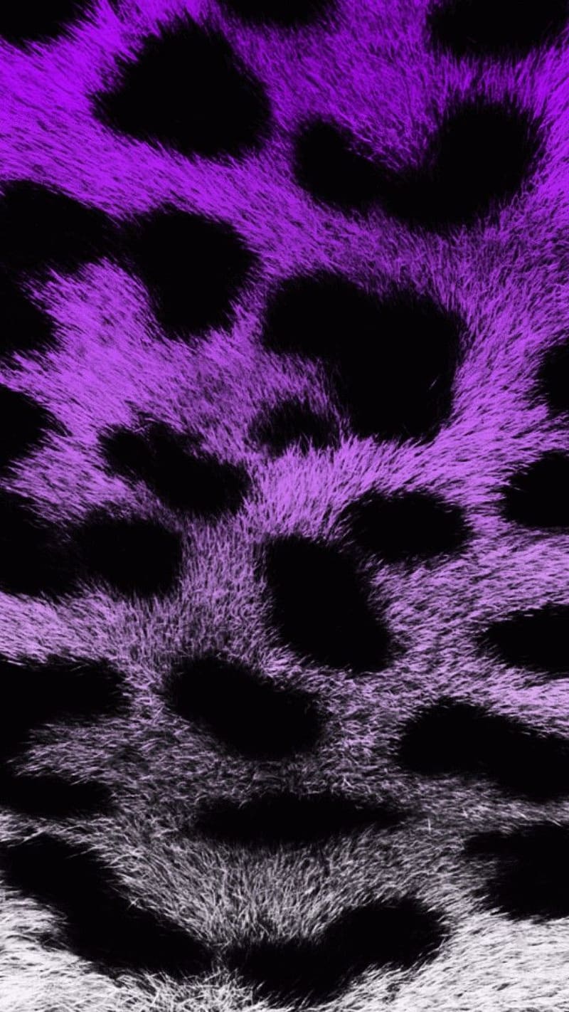 12 x 17 Cheetah With Purple Animal Print Leopard HTV Pattern HTV She –  The HTV Store