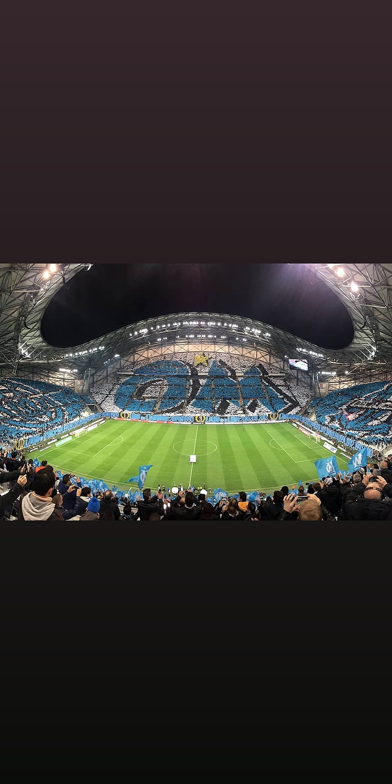 Olympique Marseille, om, football, stadium, HD phone wallpaper