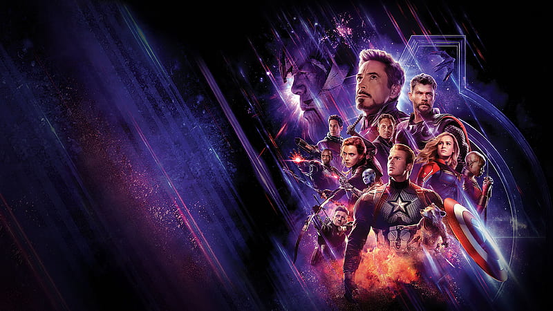 Avengers End Game Banner, avengers-endgame, 2019-movies, movies, superheroes, HD wallpaper