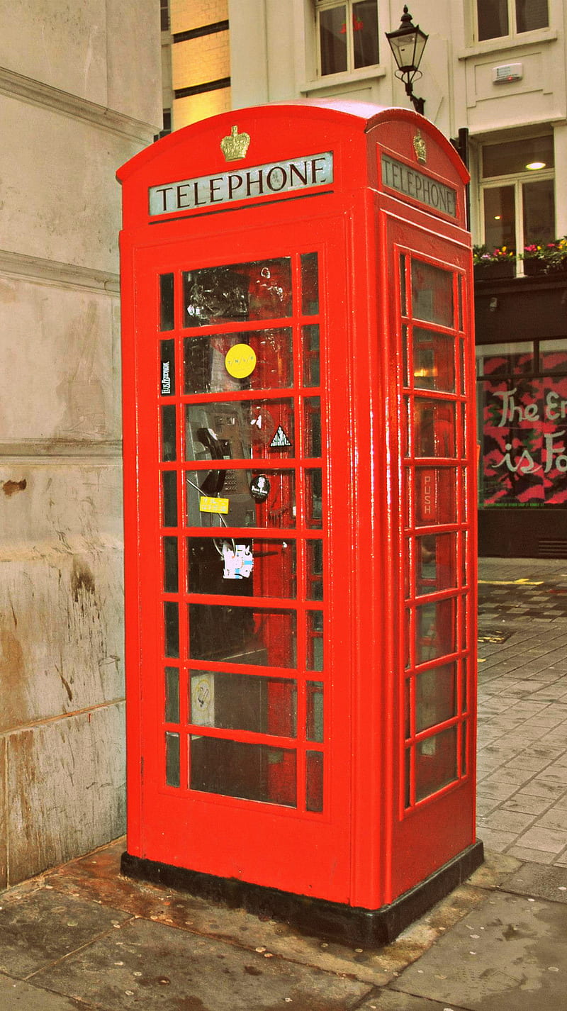 London telephone cel, london, telephone, HD phone wallpaper