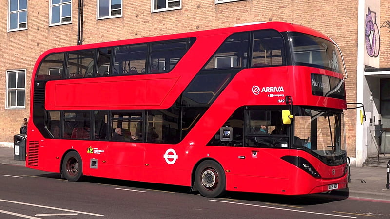 London Buses - Arriva in North London, London, Buses, North, Arriva, HD wallpaper