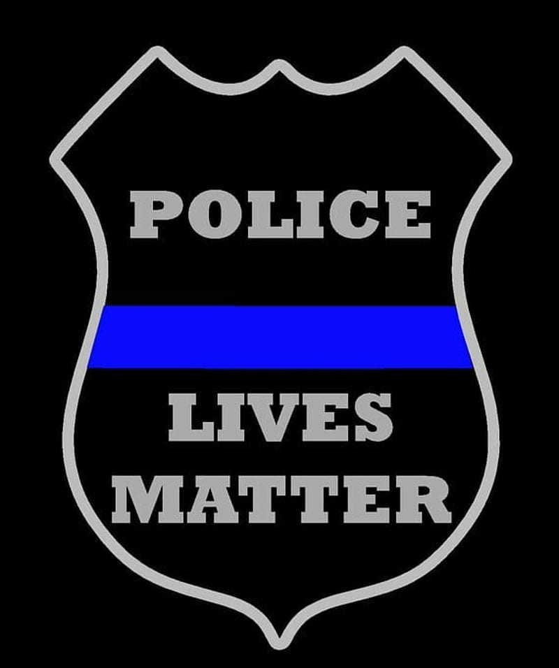 Police lives matter, blue lives, police, HD phone wallpaper