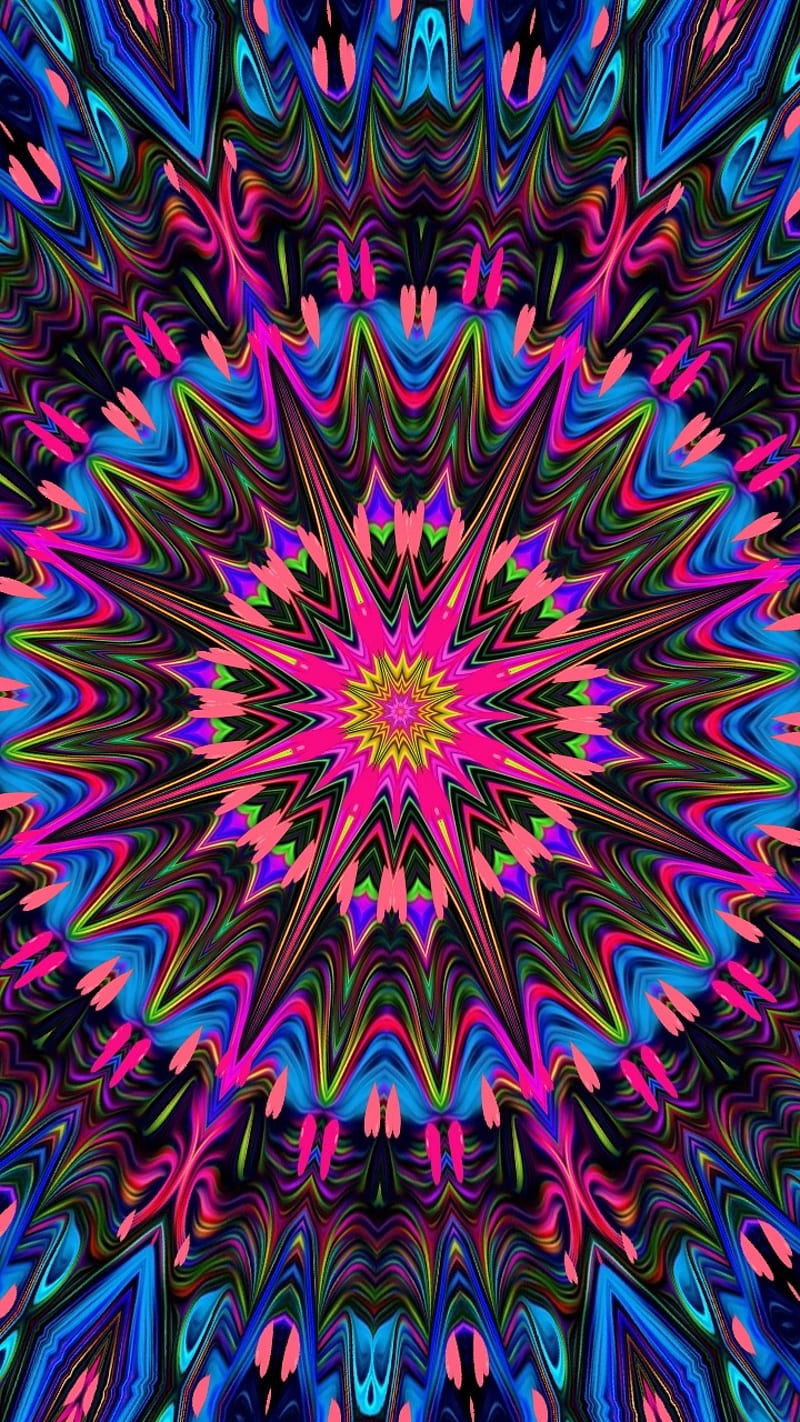 Color Kaleidoscope , colors, HD phone wallpaper