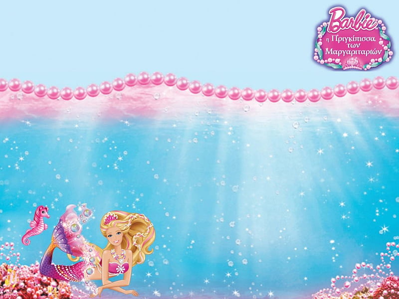 Barbie And The Pearl Princess, Princess, The, And, Pearl, Barbie, HD wallpaper