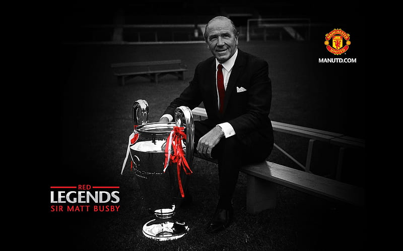 Sir Matt-Red Legends-Manchester United, HD wallpaper