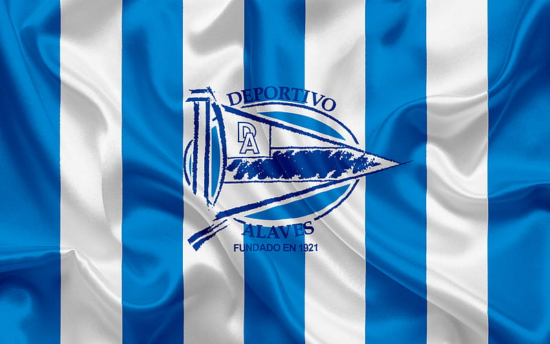 Deportivo Alaves Club Symbol Logo La Liga Spain Football Abstract