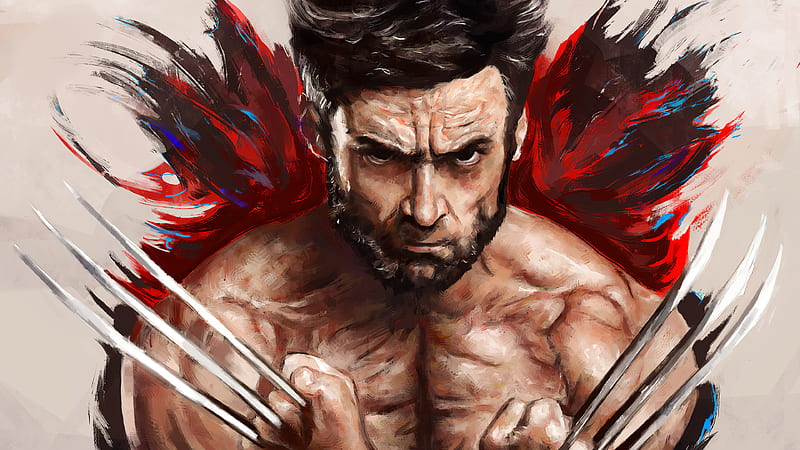 Wolverine Artwork 2020, wolverine, superheroes, artwork, artstation, HD wallpaper