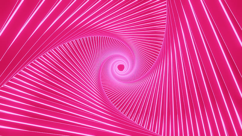 vortex, swirling, pink, glow, bright, HD wallpaper