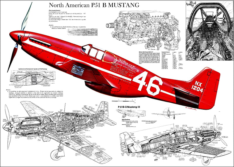 P51 Mustang Blue Prints, north, red, ww2, print, mustange, american, airplane, plane, wwii, p51, p-51, blue, HD wallpaper