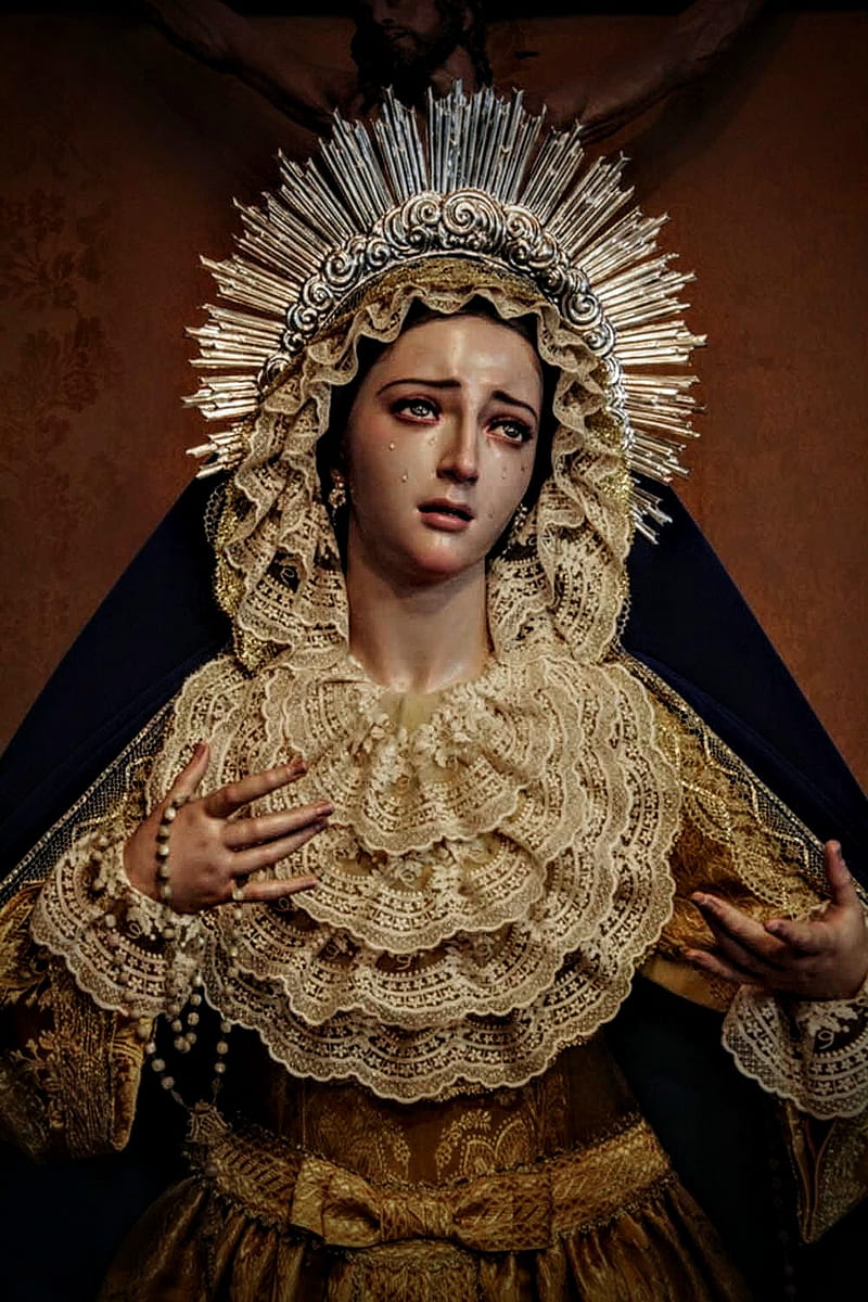 Virgen Maria, person, popular, HD phone wallpaper