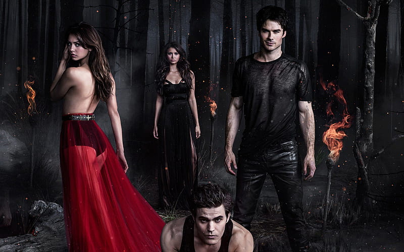 The Vampire Diaries , the-vampire-diaries, tv-shows, HD wallpaper