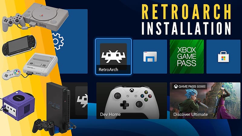 How to install the RetroArch emulator on Xbox Series X. S - A Tribe Called Cars, HD wallpaper