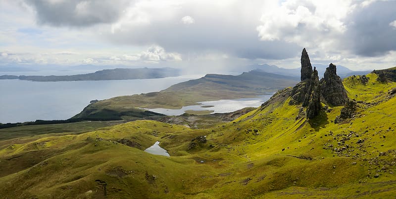 Landscape, Mountain, Lake, , Scotland, Hd Wallpaper 