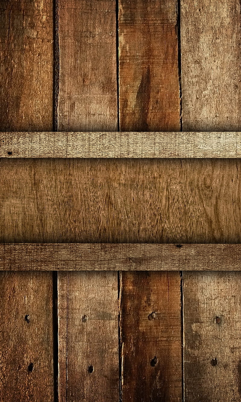 Wooden Planks, natural background, wood planks, HD phone wallpaper