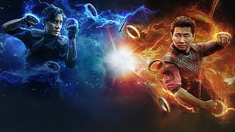 Movie, Shang-Chi and the Legend of the Ten Rings, Shang-Chi, Simu Liu, Tony Leung Chiu-Wai, Wenwu (Marvel Comics), HD wallpaper