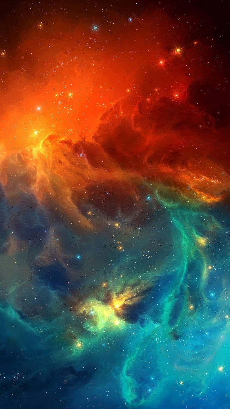 Galaxy, sky, HD phone wallpaper