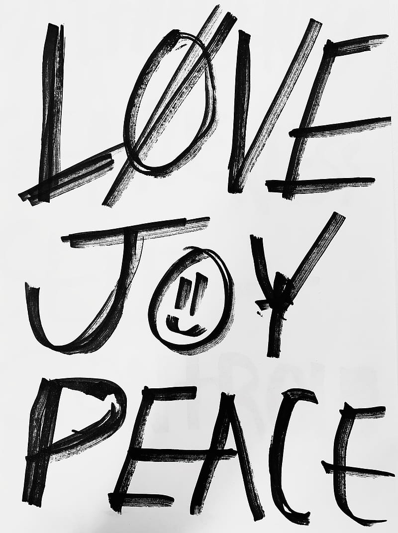 love joy and peace text, HD phone wallpaper