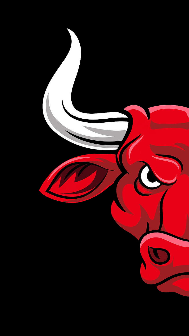 Chicago Bulls, 929, basketball logo, mascot, minimal, nba, new, HD phone  wallpaper | Peakpx