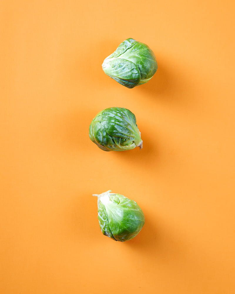 three green cabbage vegetables, HD phone wallpaper