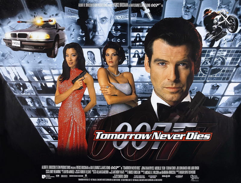 Tomorrow Never Dies, james, bond, movie, 007, HD wallpaper