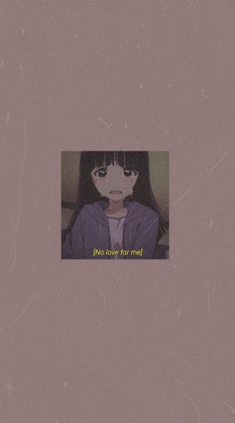 Sad Anime girl, aesthetic, anime, anime girl, anime girls, depressed,  lonely, HD phone wallpaper | Peakpx