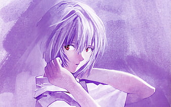 Rei Ayanami manga, art, Neon Genesis Evangelion, HD wallpaper