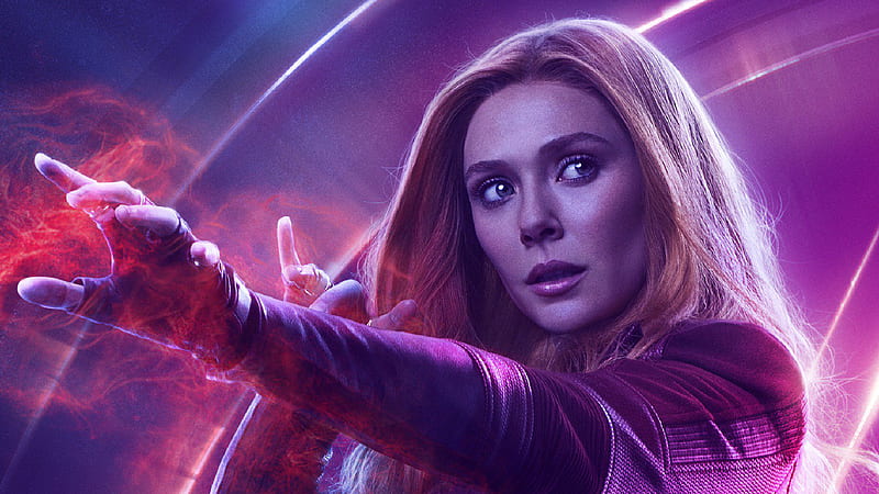 Wanda Maximoff In Avengers Infinity War New Poster, wanda-maximoff, avengers-infinity-war, 2018-movies, movies, poster, HD wallpaper