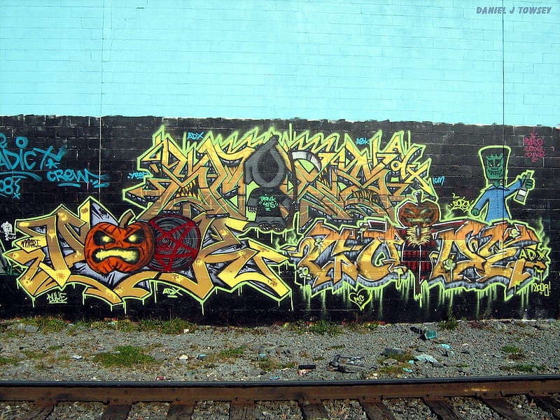 Graffitti, danieltowsey, HD wallpaper
