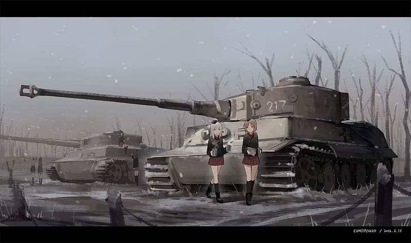 Anime, Girls Und Panzer, HD wallpaper