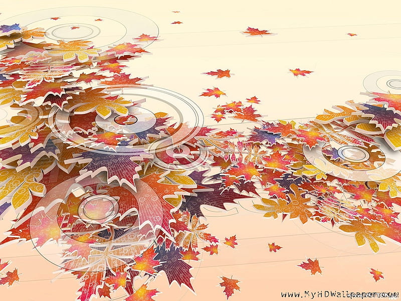 Autumn Leaves, autumn, leaves, abstract, HD wallpaper | Peakpx