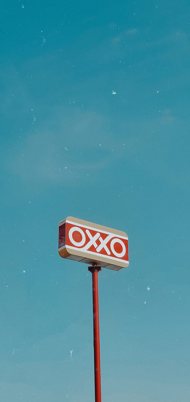 OXXO , sky, clouds, store, tienda, vintange, HD phone wallpaper