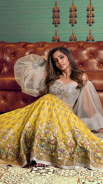 HD wallpaper reba monica john actress beautiful fashion design beauty gorgeous saree bollywood india fashion thumbnail