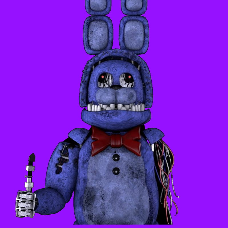Withered bonnie, bonnie, fnaf, horror, scary, HD phone wallpaper