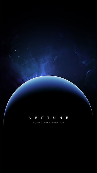 Neptune, abstract, best, black, blue, blues, dark, effects, note, purple, HD phone wallpaper