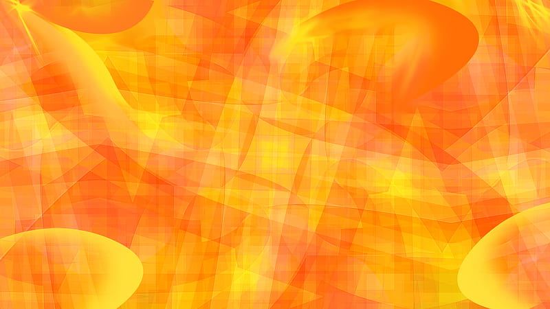 Colors Yellow Orange Abstract, HD wallpaper