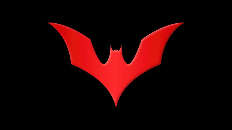 Batman Beyond Logo, batman-beyond, batman, superheroes, logo, dark, artwork, digital-art, deviantart, HD wallpaper