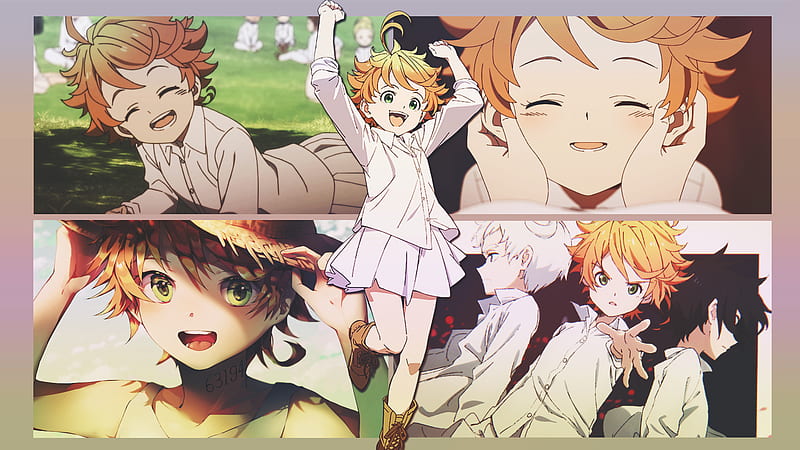 Download Emma, The Fearless Leader from The Promised Neverland Anime  Wallpaper