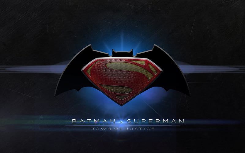Batman vs Superman Logo, batman-vs-superman, super-heroes, movies, 2016-movies, superman, batman, HD wallpaper