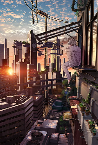 Aesthetic Anime City Wallpapers  Top Free Aesthetic Anime City Backgrounds   WallpaperAccess