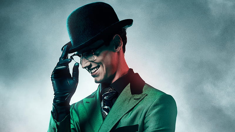 Cory Michael Smith As The Riddler In Gotham Season 5, gotham-season-5, gotham, tv-shows, HD wallpaper