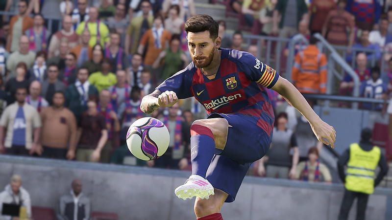 Lionel Messi In eFootball PES 2020, HD wallpaper