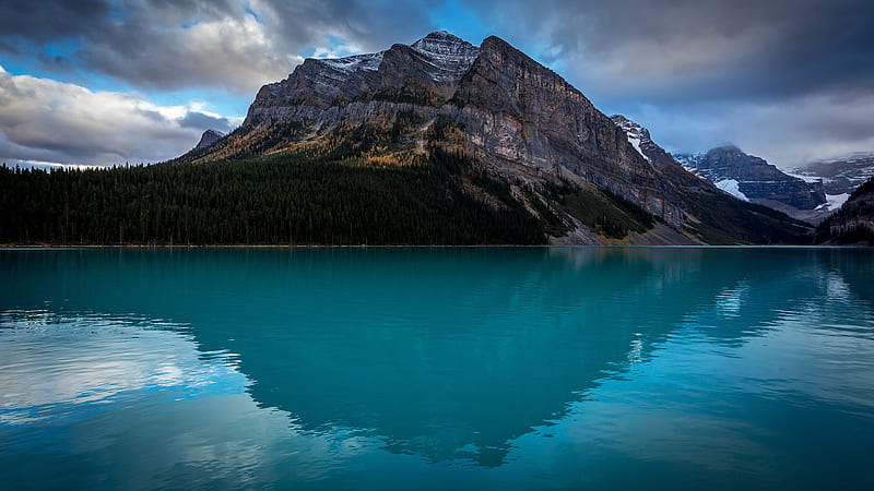 Lake Louise, Seems Ignored, Lakes, Mountains, Reflections, Nature, HD wallpaper