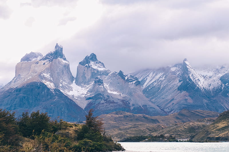 Cordillera del Paine mountain in Chile, HD wallpaper