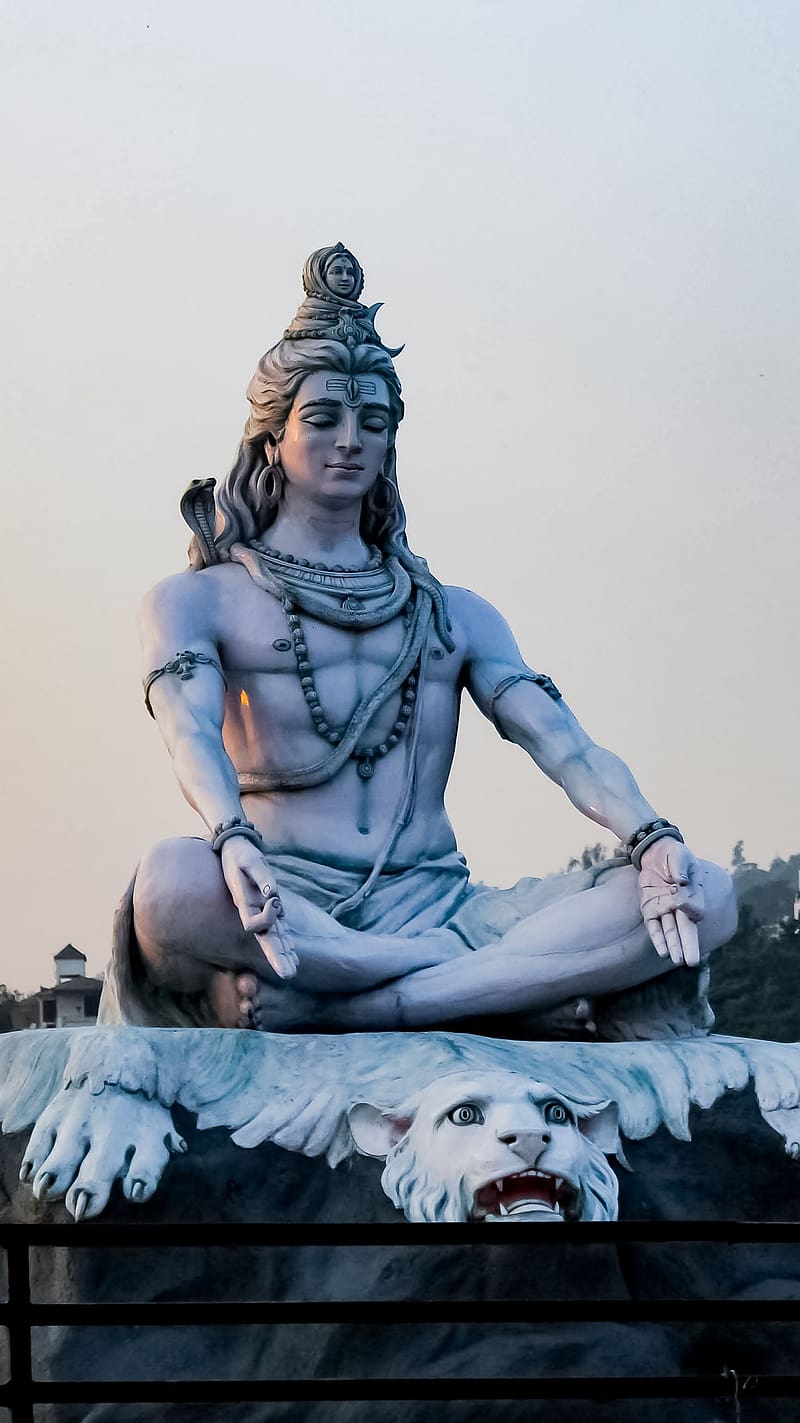 God shiva, third eye, jata, ganga, bhagwan shiv ji, lord shiva wear snake HD  phone wallpaper copy