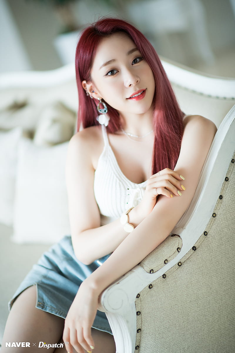 Cosmic Girls (WJSN), K-pop, Asian, women, Yeonjung (WJSN), dyed hair, HD phone wallpaper