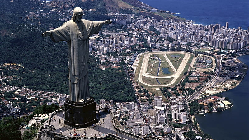 Christ The Redeemer In Rio, Redeemer, Christ, statue, Rio, HD wallpaper