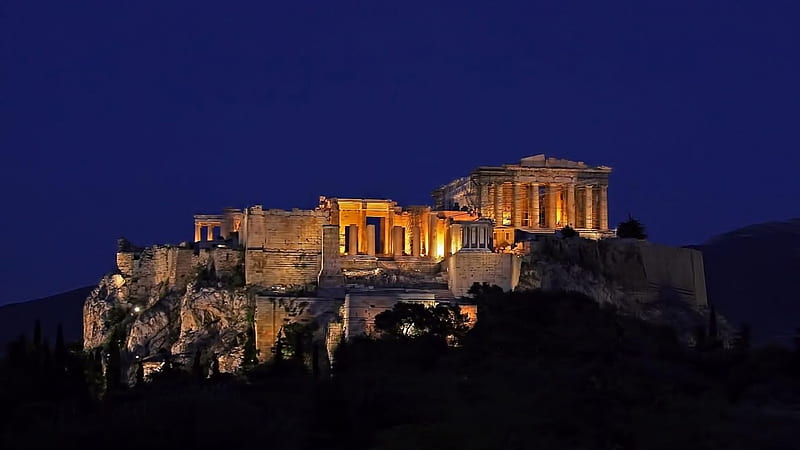 temple of hephaestus, temple, greek, ancient, hephaestus, HD wallpaper