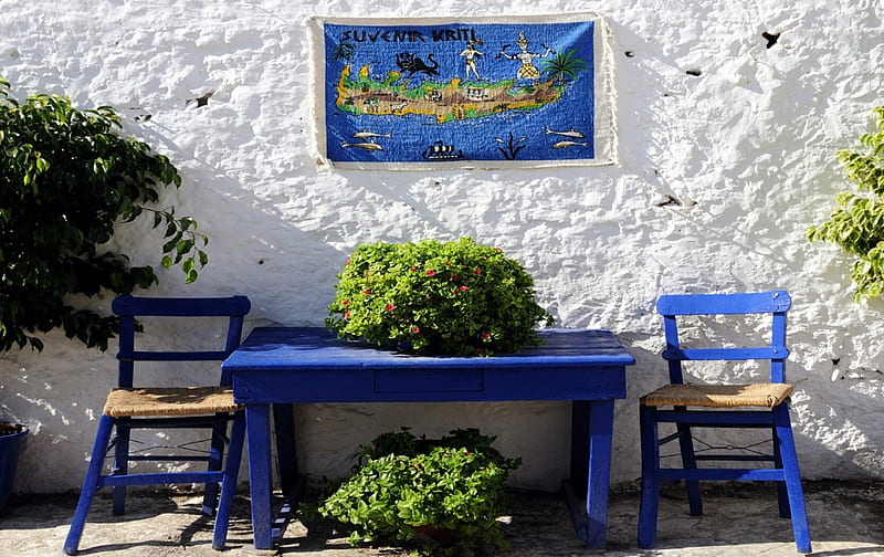 Alfresco Dining Crete, crete, dining, alfresco, HD wallpaper